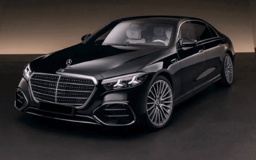 Mercedes S-Class prestige sedan private driver French Riviera