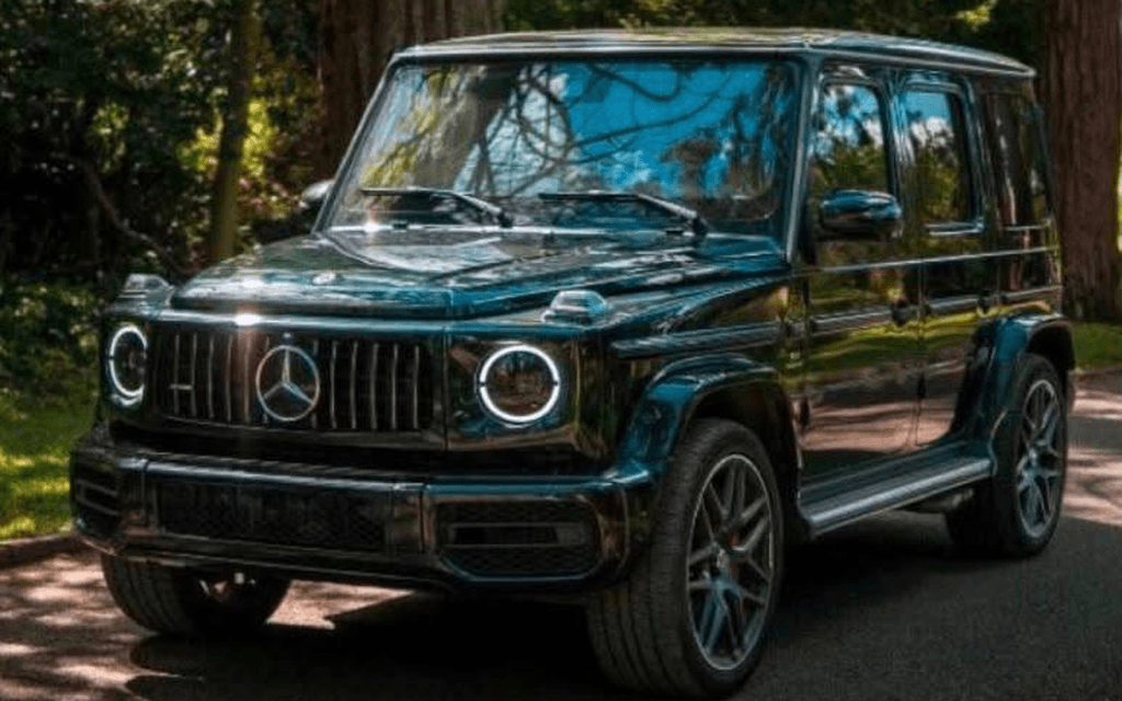 Mercedes G-Class luxury SUV private driver